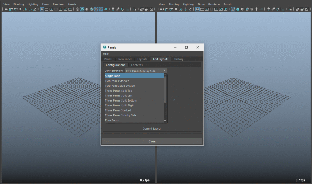 maya viewport